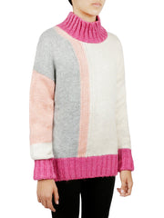 Color Block Tunic Sweater