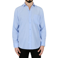 Solid Light Blue Dress Shirt