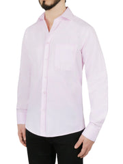 Solid Pink Dress Shirt