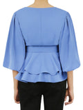 Belted Solid Top
