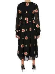 Floral Mid-Length Dress