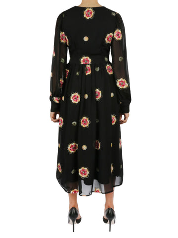 Floral Mid-Length Dress