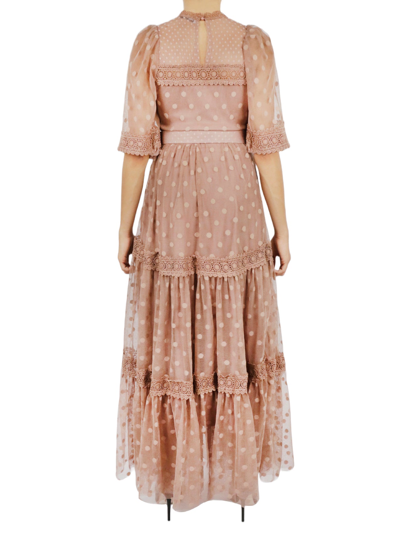  Lace Dress - Mink - Bonton