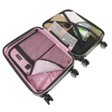 Hello Kitty Pose All Over Print 3 Piece Set Hard-Sided Spinner Luggage