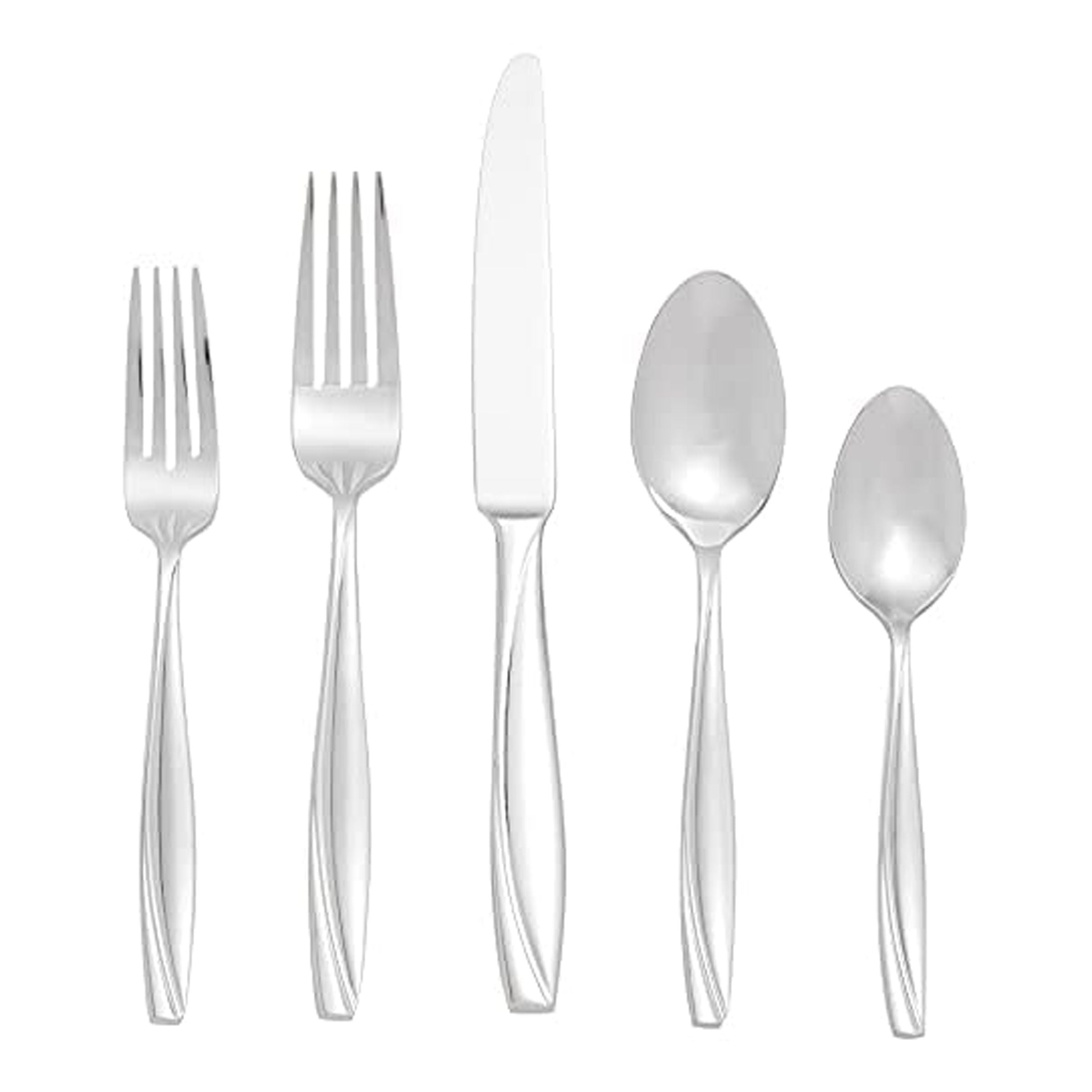  Oneida Camlynn Mirror 20-Piece Flatware Set - Stainless Steel - Bonton