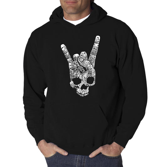 Word Art Hooded Sweatshirt - Peace Fingers