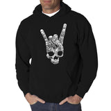 Word Art Hooded Sweatshirt - Peace Fingers
