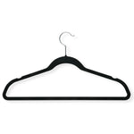Slim-Profile Non-Slip Velvet Hangers, 50-Pack