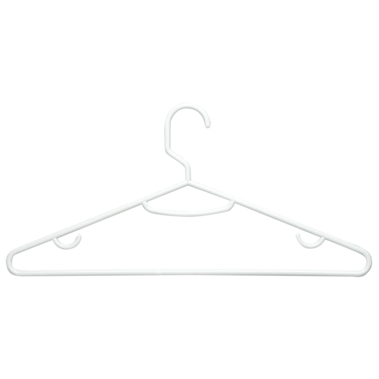 Plastic Hangers, 60-Pack