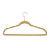 Slim-Profile Non-Slip Velvet Hangers, 50-Pack