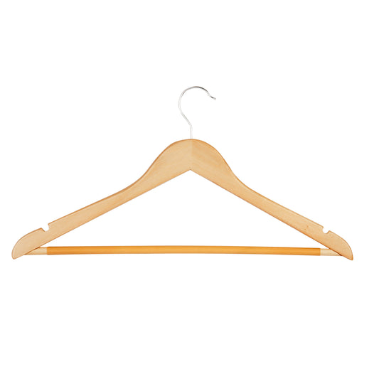 Maple Suit Hanger- 10 Pack