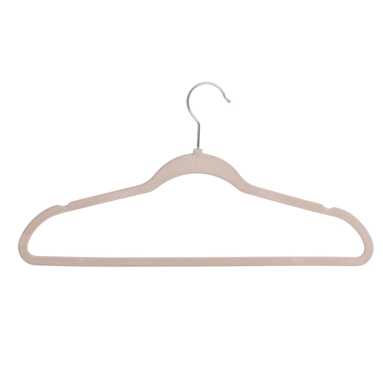 Slim-Profile Non-Slip Velvet Hangers, 35-Pack