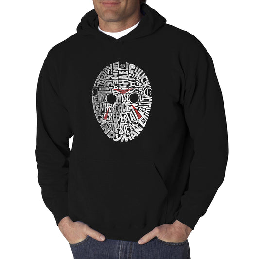 Word Art Hooded Sweatshirt - Slasher Movie Villians
