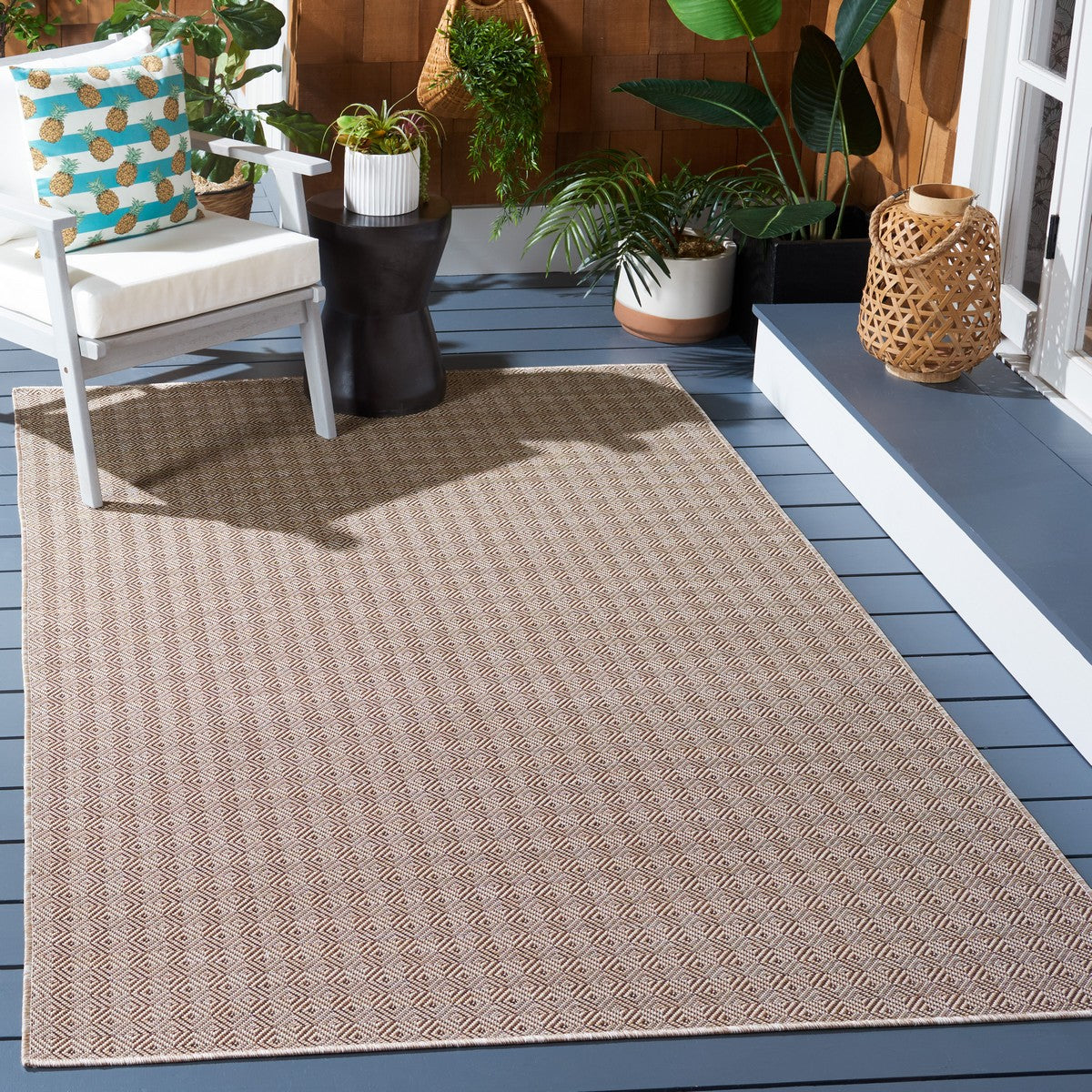  Safavieh Hampton 230 Indoor / Outdoor Rug - Green - Bonton