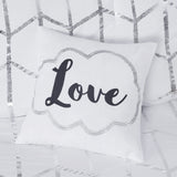 Arielle Metallic Printed Comforter Set