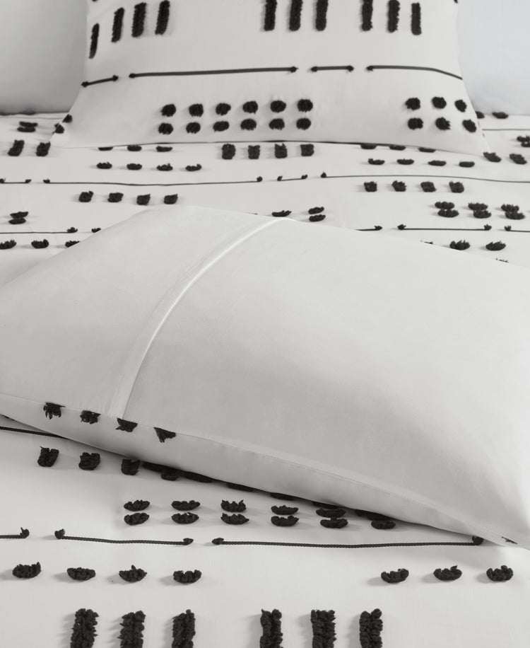 Milani Clip Jacquard Comforter Set