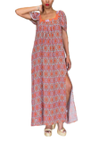 POPPI Tulip Sleeve Flowy Maxi Dress
