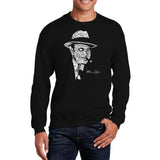 Word Art Crewneck Sweatshirt - AL Capone-Original Gangster