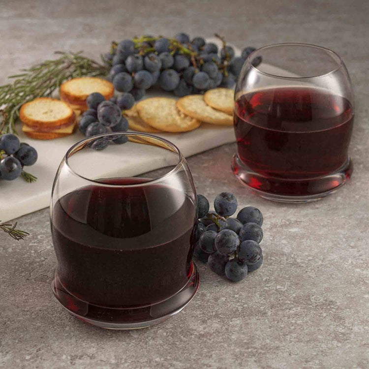 Cosmos Stemless Wine Glass Set of 4