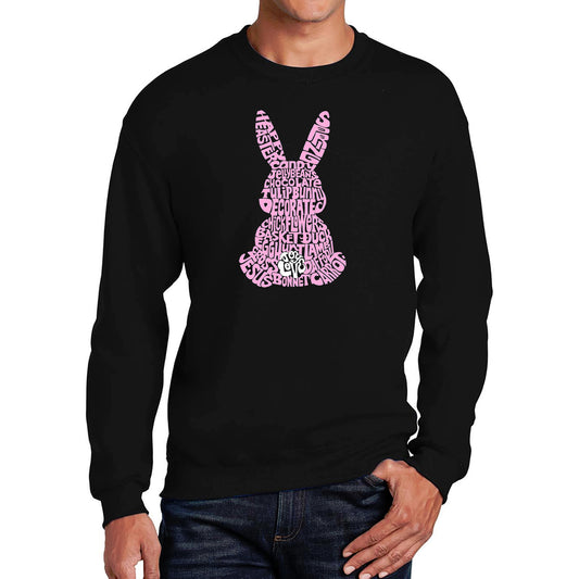 Word Art Crewneck Sweatshirt - Easter Bunny