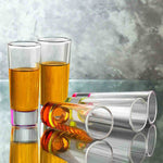 Hue Colored Shot Glass Set of 12