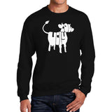 Word Art Crewneck Sweatshirt - Holy Cow