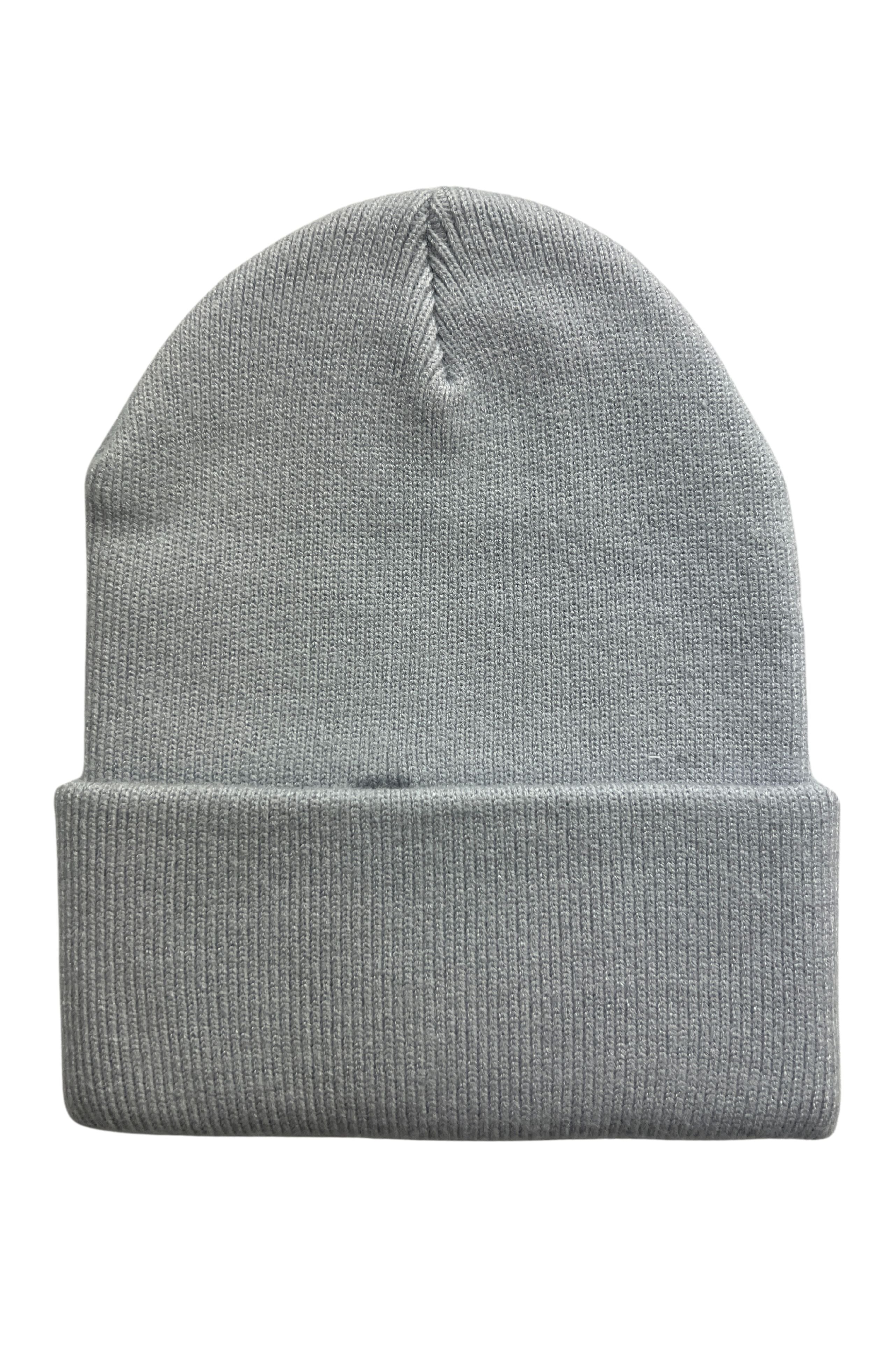  Smiley Terry Patch Beanie - Blue - Bonton