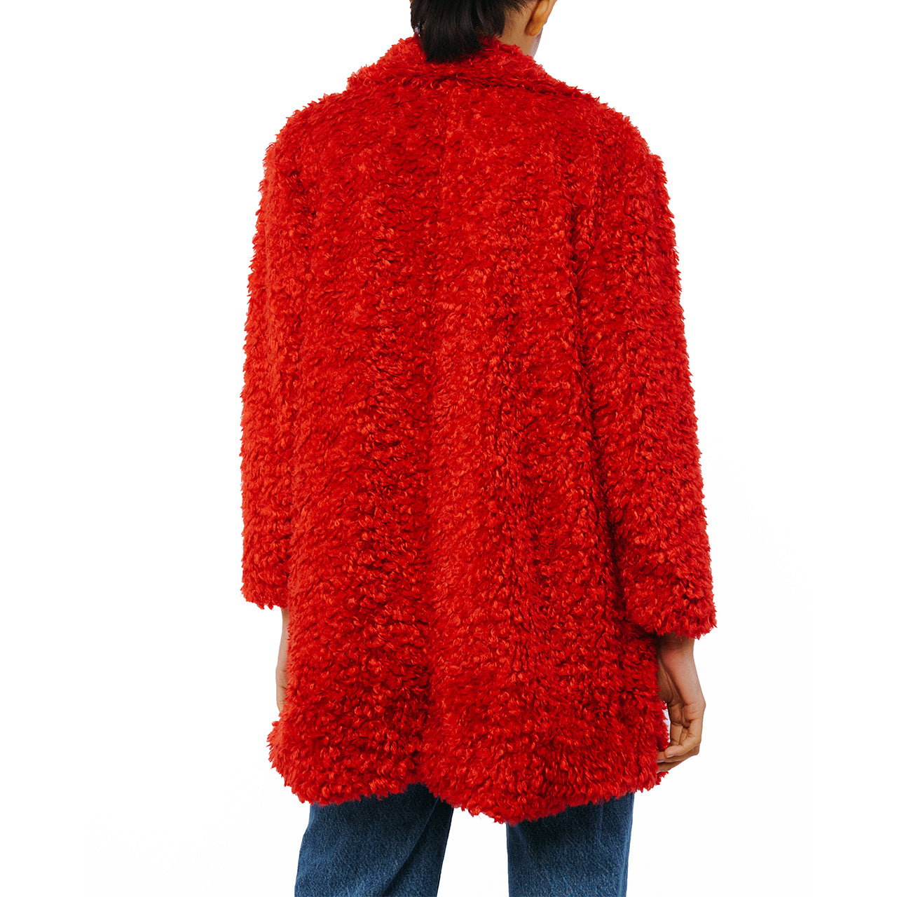  Mya Fuzzy Jacket - Rust - Bonton