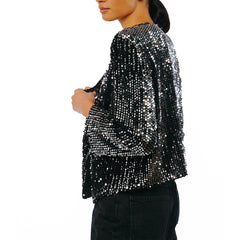 Umera Velvet Sequin Jacket