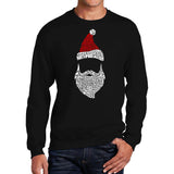 Word Art Crewneck Sweatshirt - Santa Claus