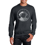 Word Art Crewneck Sweatshirt - I Need My Space Astronaut