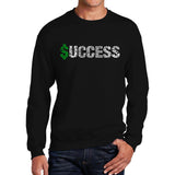Word Art Crewneck Sweatshirt - Success