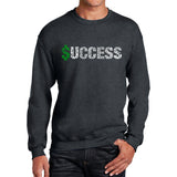 Word Art Crewneck Sweatshirt - Success