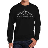 Word Art Crewneck Sweatshirt - Colorado Ski Towns