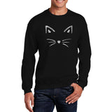 Word Art Crewneck Sweatshirt - Whiskers