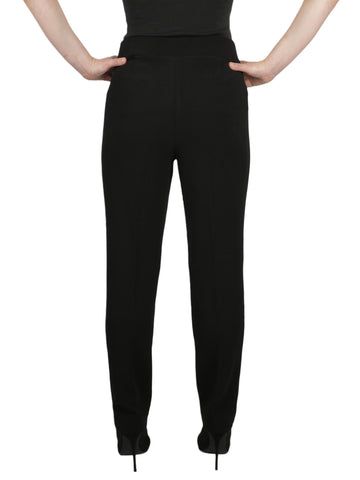 Pull On Slim Ankle Stretch Cross Hatch Pant