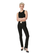 High Rise Straight Jeans in Various Colors