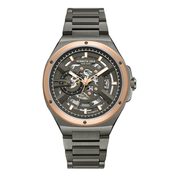 Diamond Gold Rolex Watch For Men 16233 | 36Mm | Rainbow Sapphire Bezel |  Blue Dial | Jubilee Band - OMEGA BULLION LLC