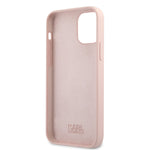 iPhone 12 Pro Max - Silicone Pink Ikonik Full Body - Karl Lagerfeld