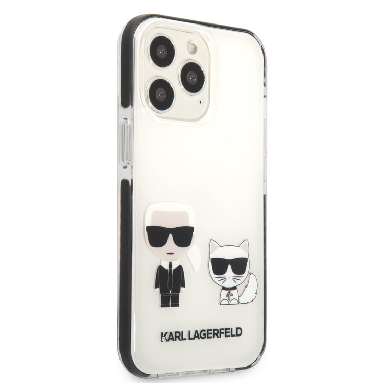 iPhone 13 Pro - TPE K&Choupette Bodies White - Karl Lagerfeld