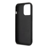 iPhone 14 Pro - PC/TPU Black 3D Rubber Case Karl & Choupette - Karl Lagerfeld