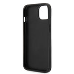 iPhone 14 Plus - PU Leather Black Case With Choupette Head Patch - Karl Lagerfeld