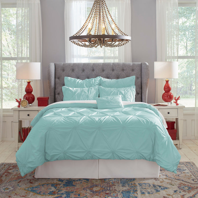 Pintuck Luxury Comforter Set