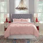 Pintuck Luxury Knotted Duvet Sets