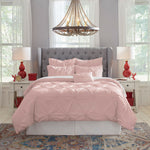 Pintuck Luxury Comforter Set