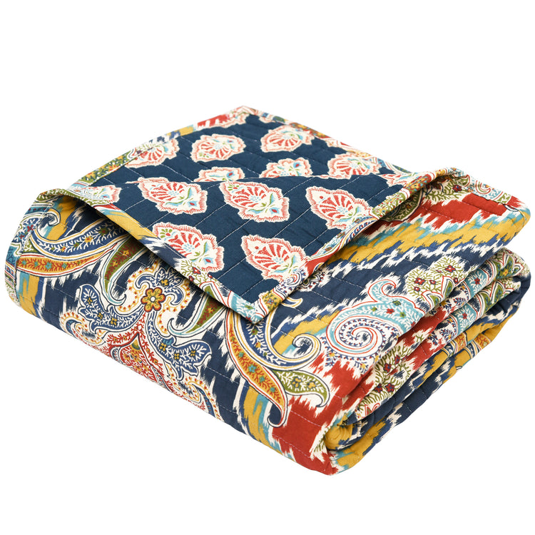 Moreno Reversible Quilted Throw