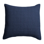 Mills Waffle Square Pillow Red