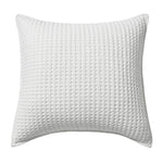 Mills Waffle Square Pillow Yellow