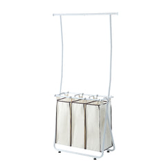 Laundry Sorter with Hanging Bar