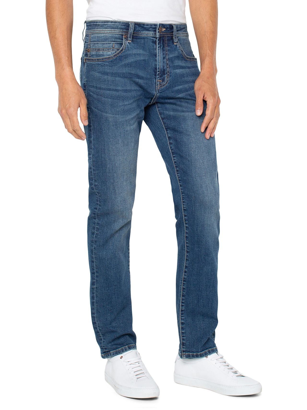  Regent Relaxed Straight Eco-Friendly Stretch Jeans - Ethan - Bonton